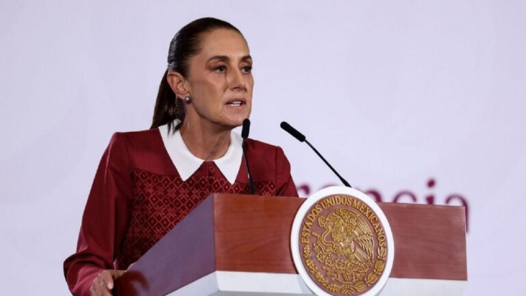 Claudia Sheinbaum acusa «mucha provocación» en marchas de la CNTE y descarta que maestros iniciaran violencia