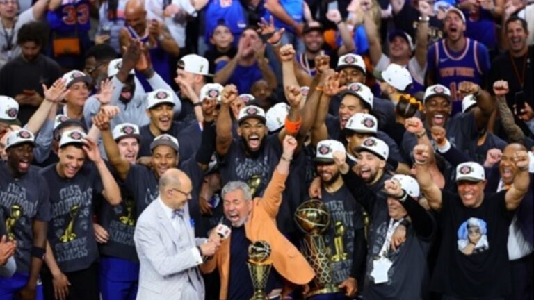 New York Knicks se coronan campeones de la NBA tras 53 años de sequía al derrotar a los Spurs