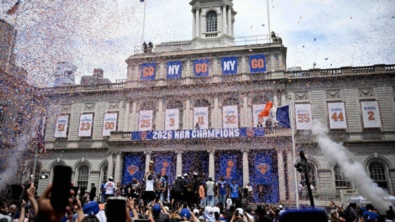 Desfile histórico: Los New York Knicks celebran el campeonato de la NBA 2026 y reciben las llaves de la ciudad