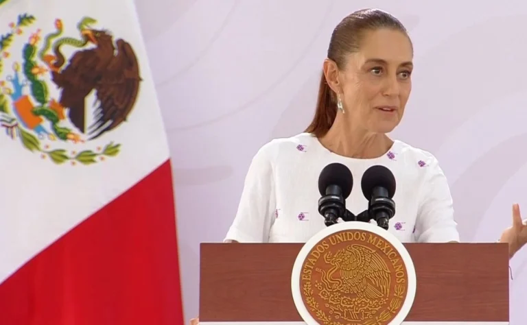 Presidenta Claudia Sheinbaum acusa la presencia de provocadores encapuchados en marchas de la CNTE