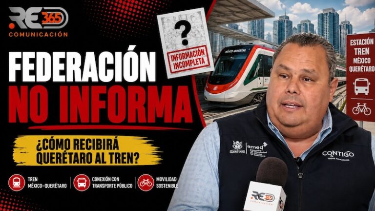 Gerardo Cuanalo analiza el operativo vial en Bernardo Quintana y los desafíos del Tren México-Querétaro