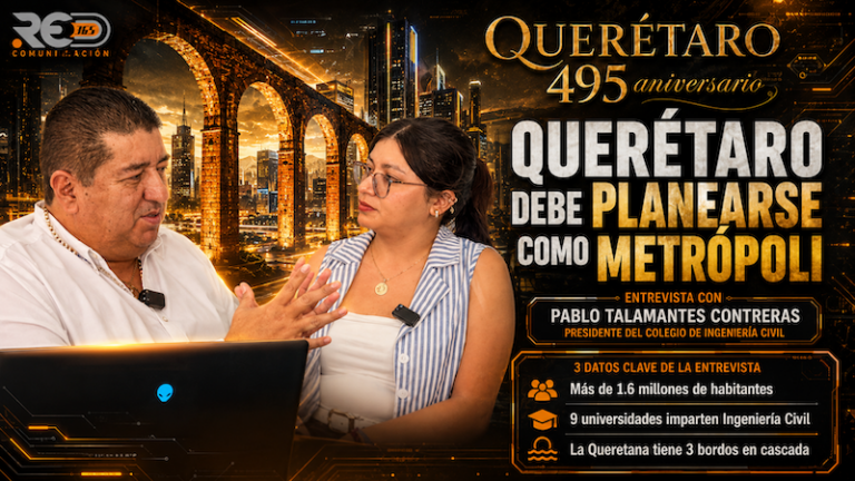 Pablo Talamantes resalta la transición de Querétaro hacia una metrópoli de cara a sus 500 años