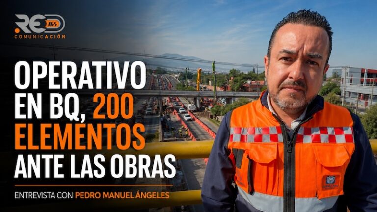 Pedro Ángeles Álvarez detalla el operativo municipal sobre Bernardo Quintana y los análisis para la estación del tren