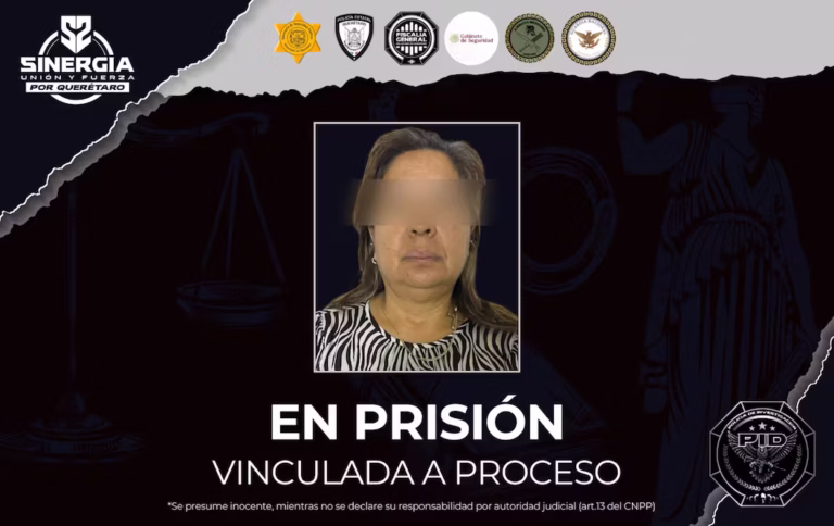 Decretan prisión preventiva a Alicia “N” por usurpación de profesiones y lesiones dolosas en Querétaro