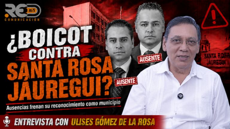 Ulises Gómez de la Rosa aborda el debate sobre el estatus municipal de Santa Rosa Jáuregui y señala ausencias en la Comisión de Puntos Constitucionales