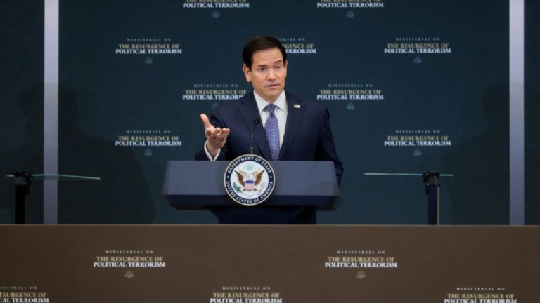 Marco Rubio alerta sobre el resurgimiento del «terrorismo político de extrema izquierda» y señala a Cuba
