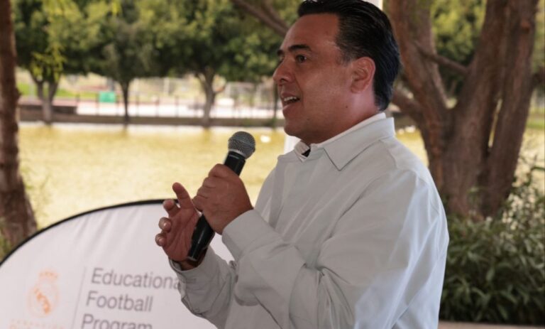 Luis Nava fortalece el deporte en Querétaro con alianza junto a la Fundación Real Madrid