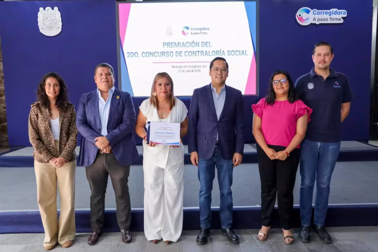 Chepe Guerrero reconoce a comités ciudadanos por fortalecer la transparencia en Corregidora