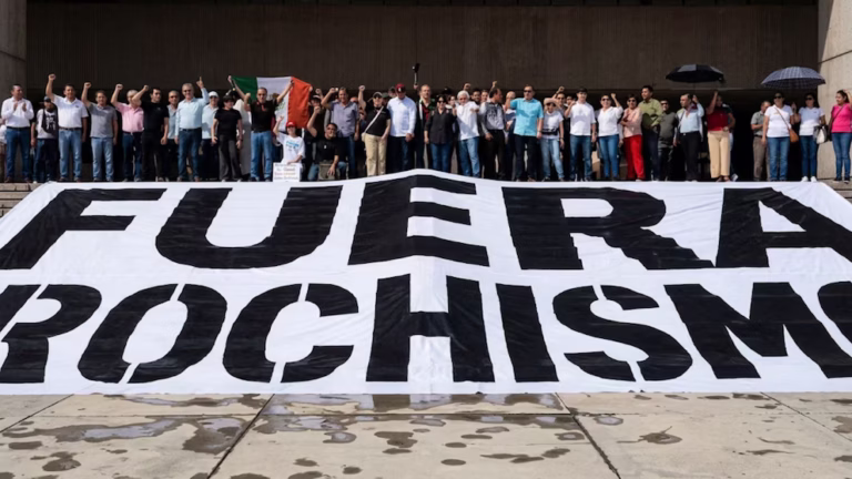 Protestas y empresarios en Sinaloa exigen un perfil independiente para la gubernatura sustituta