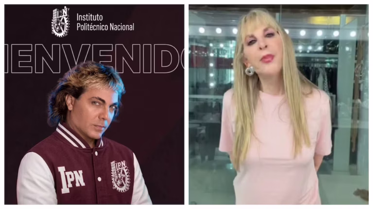Shanik Berman felicita a Cristian Castro por un supuestamente falso ingreso al IPN