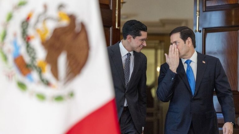 Marco Rubio recibe al canciller Roberto Velasco para revisar la agenda bilateral
