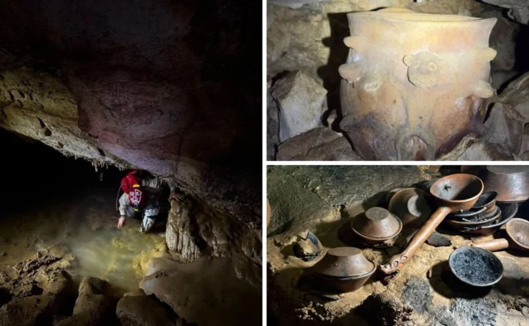 INAH revela hallazgo en la cueva del mundo zoque en Cintalapa, Chiapas
