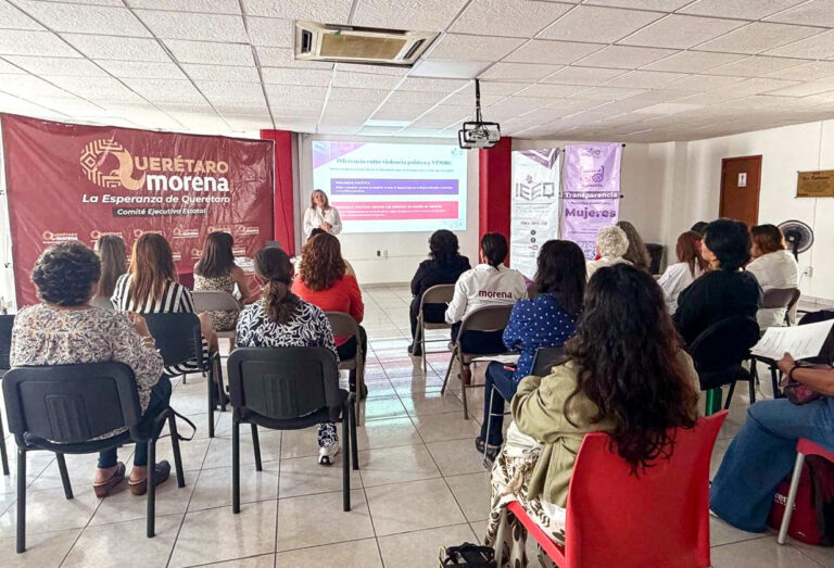 IEEQ capacita a partidos políticos sobre violencia política de género en Querétaro