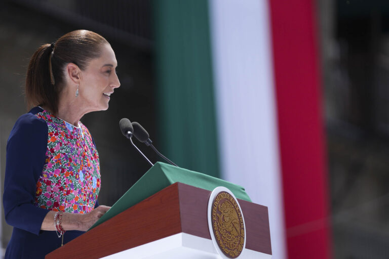 Sheinbaum defiende la soberanía nacional frente a señalamientos de Trump desde el Zócalo