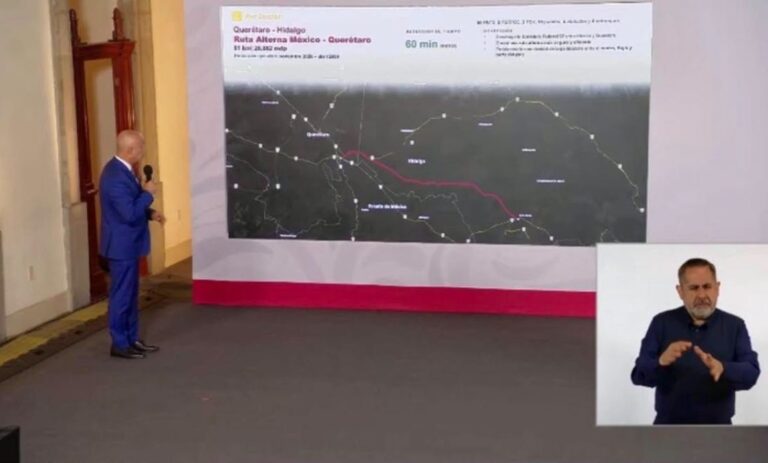 Federación anuncia nueva ruta alterna a la autopista México-Querétaro