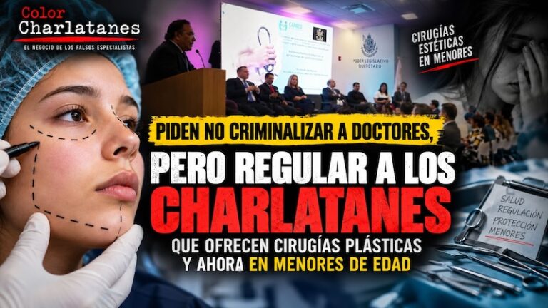 Las víctimas de falsos especialistas confrontan al Congreso de Querétaro en foro de cirugías estéticas