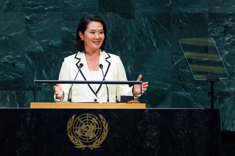 Keiko Fujimori presenta la estrategia de Perú ante la ONU enfocada en seguridad, inversiones y prevención del Fenómeno El Niño