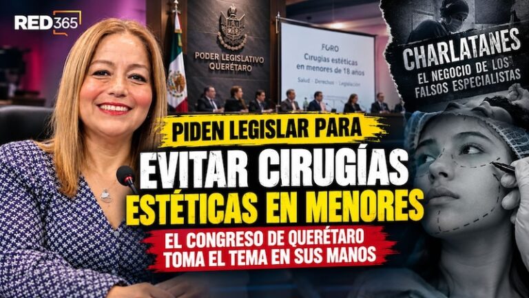 Verónica Galicia impulsa ley en Querétaro para restringir cirugías estéticas en menores