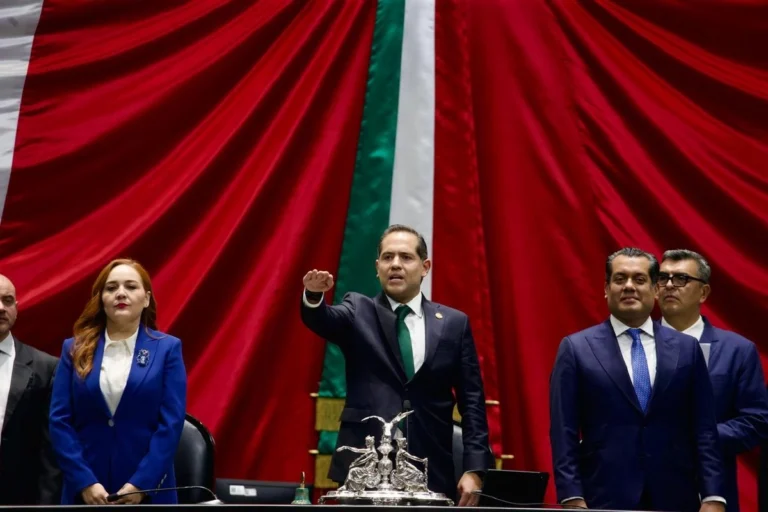 Raúl Bolaños Cacho asume la presidencia de la Mesa Directiva de la Cámara de Diputados