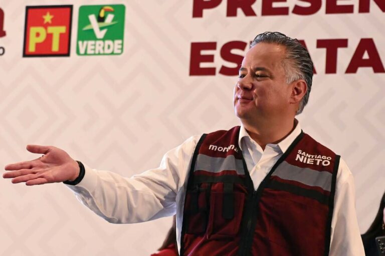 Santiago Nieto niega actos electorales durante informe de Claudia Sheinbaum