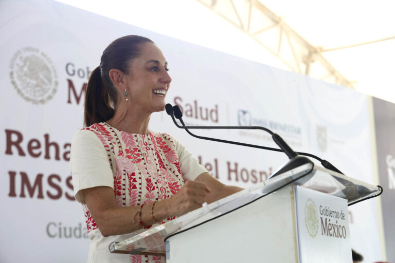 Claudia Sheinbaum descarta llamada con Donald Trump y promete automatizar la distribución de medicamentos en Campeche