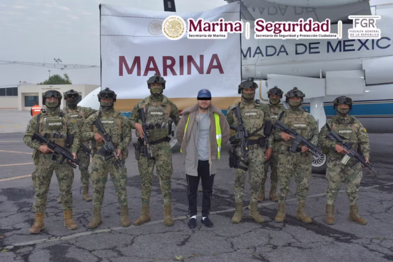 Detienen en Zapopan a Miguel Ángel “N”, “El Capitán Sol”, presunto operador del huachicol fiscal en aduanas