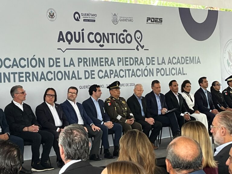 Mauricio Kuri inicia la construcción de la Academia Internacional de Capacitación Policial en Querétaro