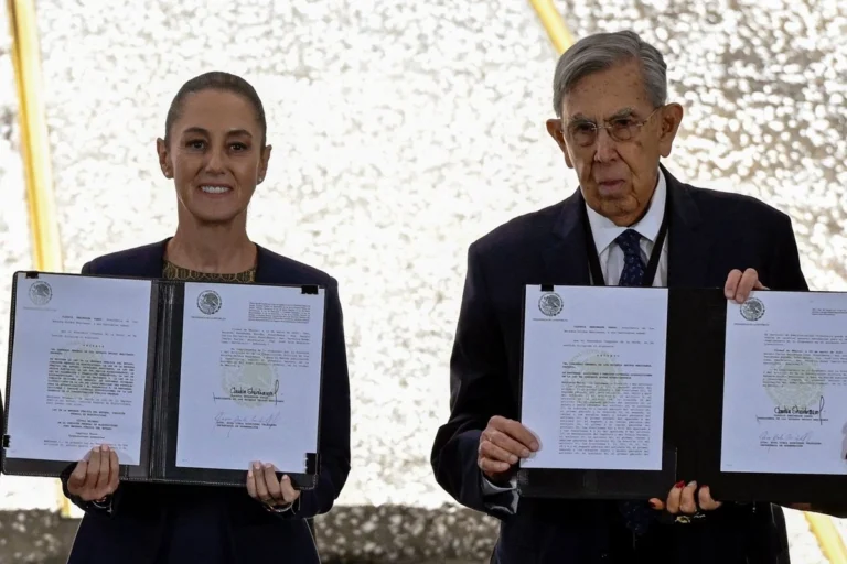 Presidenta Claudia Sheinbaum expresa su pesar por muerte de Cuauhtémoc Cárdenas